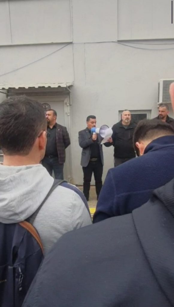 TÜPRAŞ İzmir Rafinerisinde Basın Açıklaması