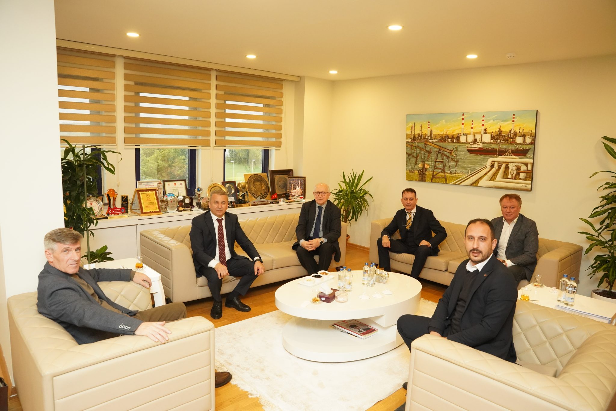 İstanbul Enerji Yöneticilerinden Genel Başkanımız Süleyman Akyüz’e Ziyaret