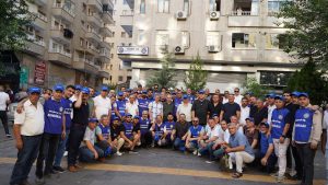 Genişletilmiş Başkanlar Kurulumuz Türk-İş Basın Açıklamasına Diyarbakır’da Katıldı
