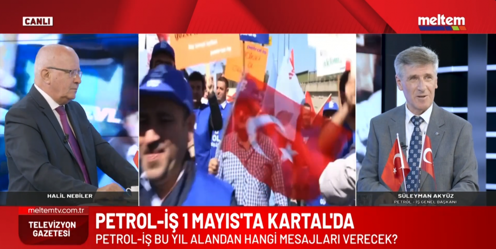 Genel Başkanımız Süleyman Akyüz Meltem TV’ye Konuk Oldu