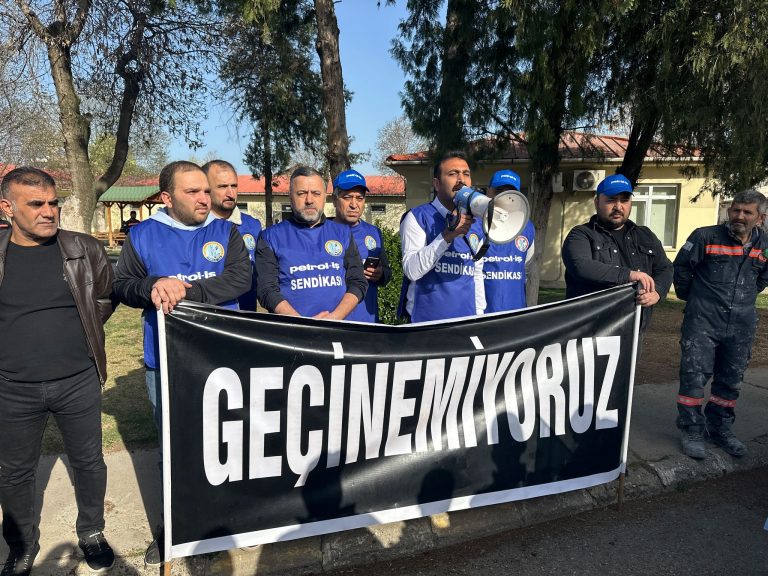 TÜPRAŞ Batman Rafinerisinde Basın Açıklaması Yapıldı