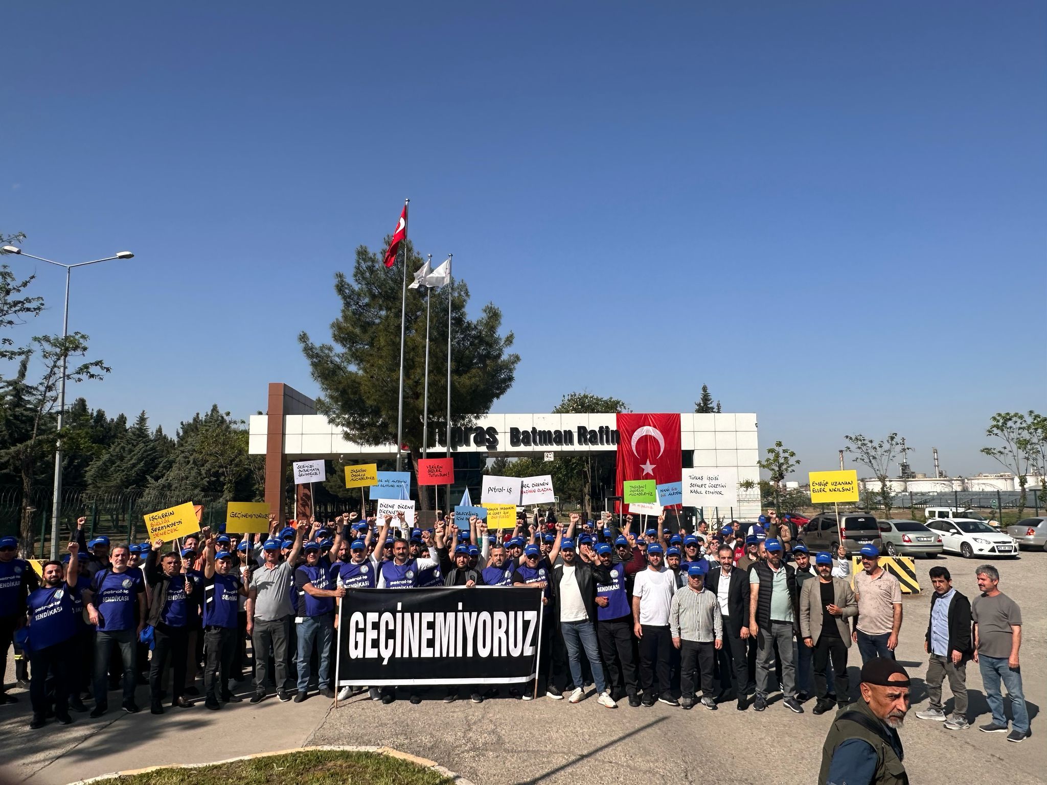 TÜPRAŞ Batman “Emeğimize Sahip Çıkıyoruz”