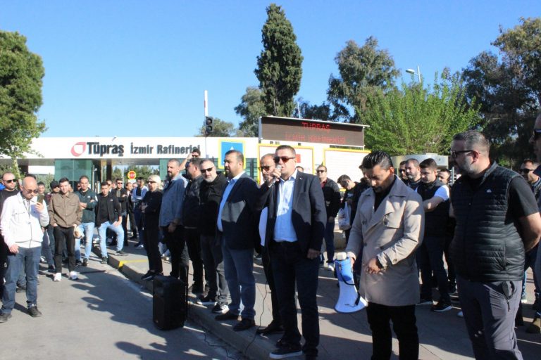 Aliağa “TÜPRAŞ İşçisi Alınterinin Karşılığını İstiyor!”