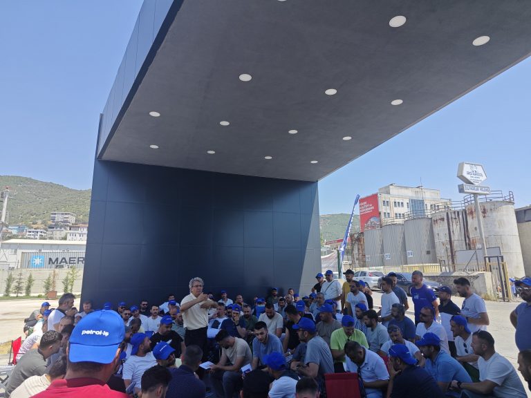 Gübretaş’ta Grev Eğitimi Yapıldı