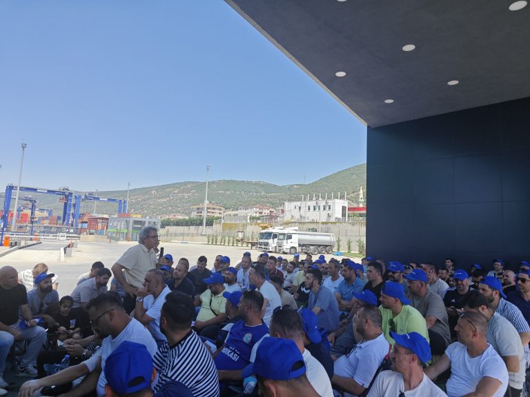 Gübretaş’ta Grev Eğitimi Yapıldı