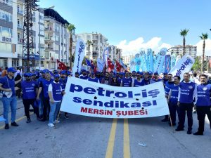 Mersin’de Kitlesel 1 Mayıs Mitingi
