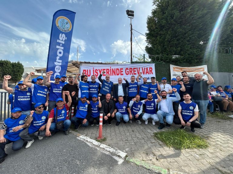 Portakal Plastik ve Porvil Çatı İşyerlerinde Grev Başladı