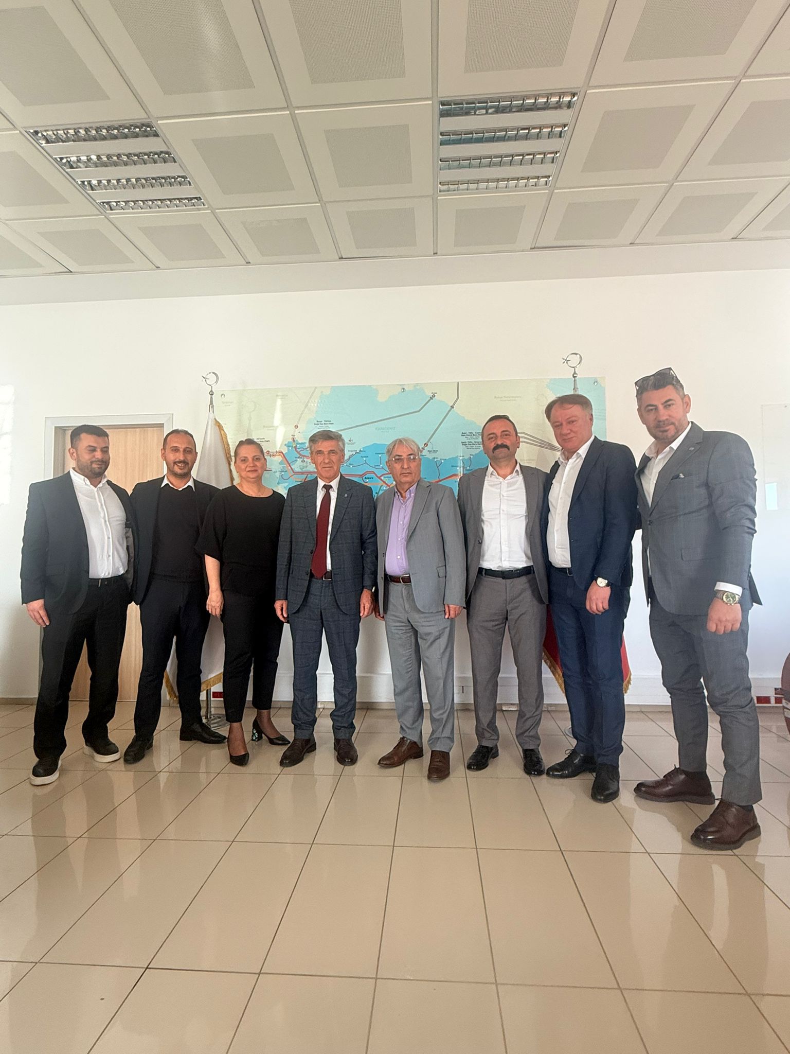 Genel Başkanımızdan Botaş 2. Bölge Müdürlüğüne Ziyaret