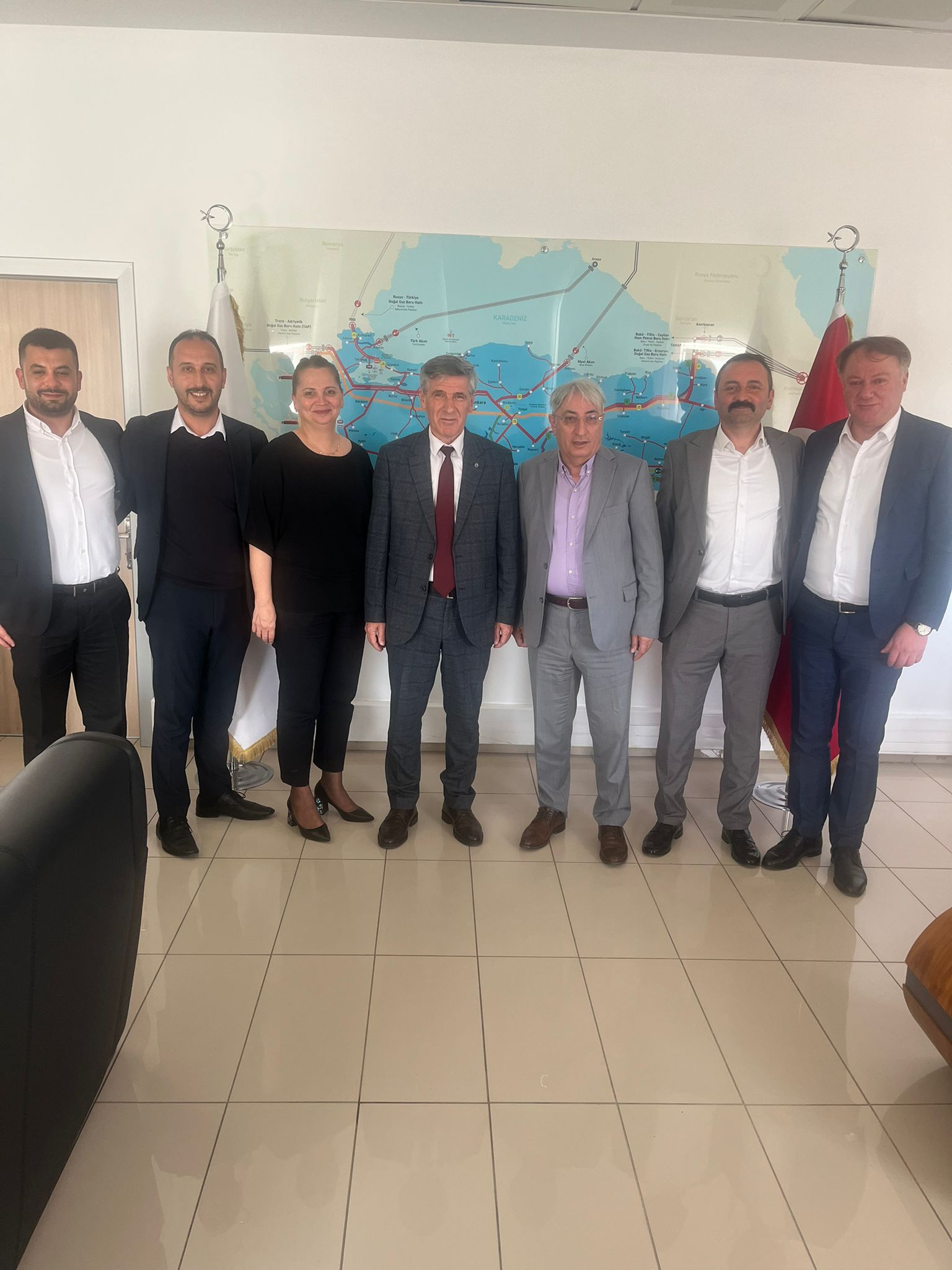 Genel Başkanımızdan Botaş 2. Bölge Müdürlüğüne Ziyaret