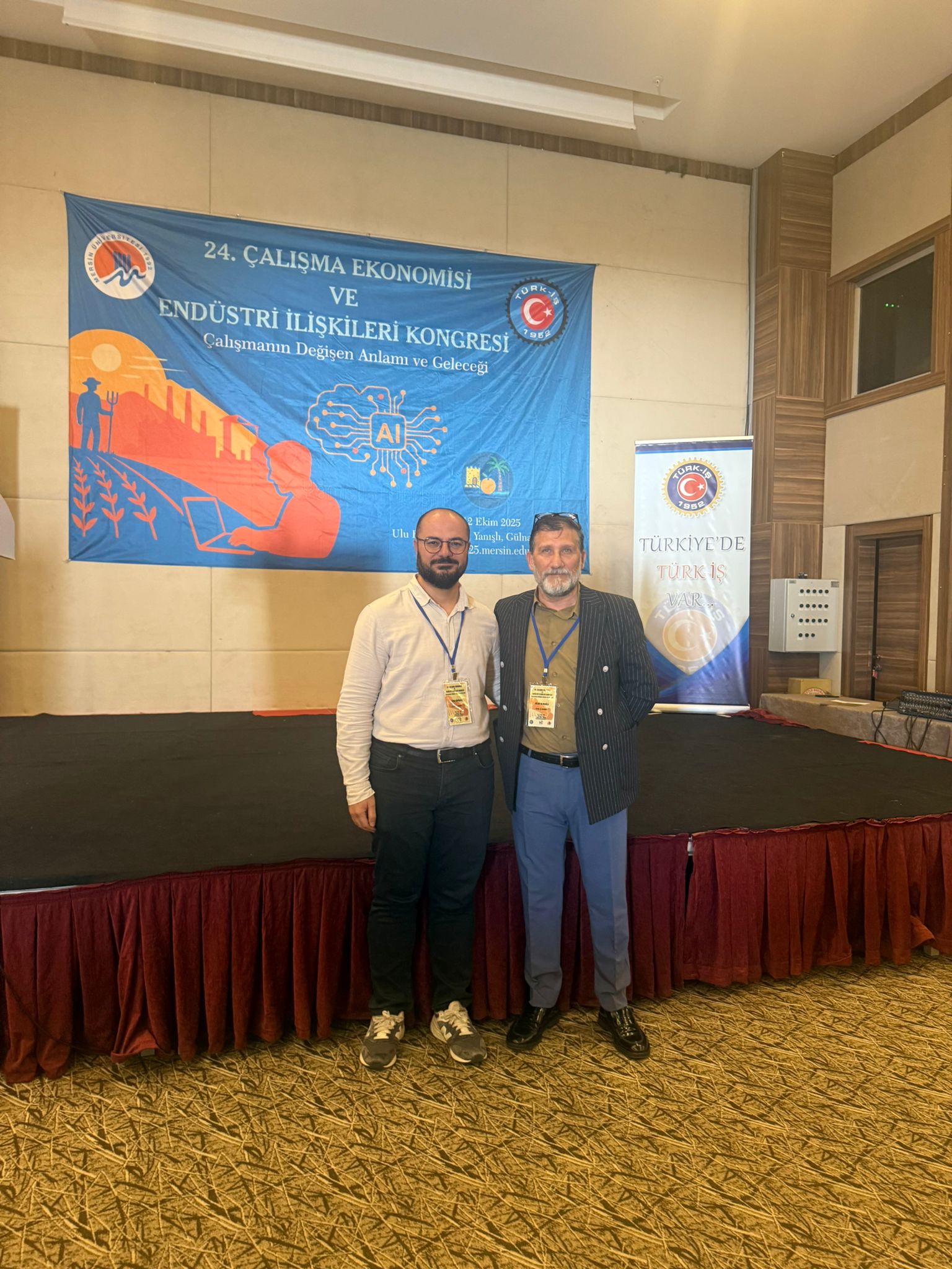 Adana Şube Başkanımız "Çalışmanın Değişen Anlamı ve Geleceği" Sempozyumuna Katıldı