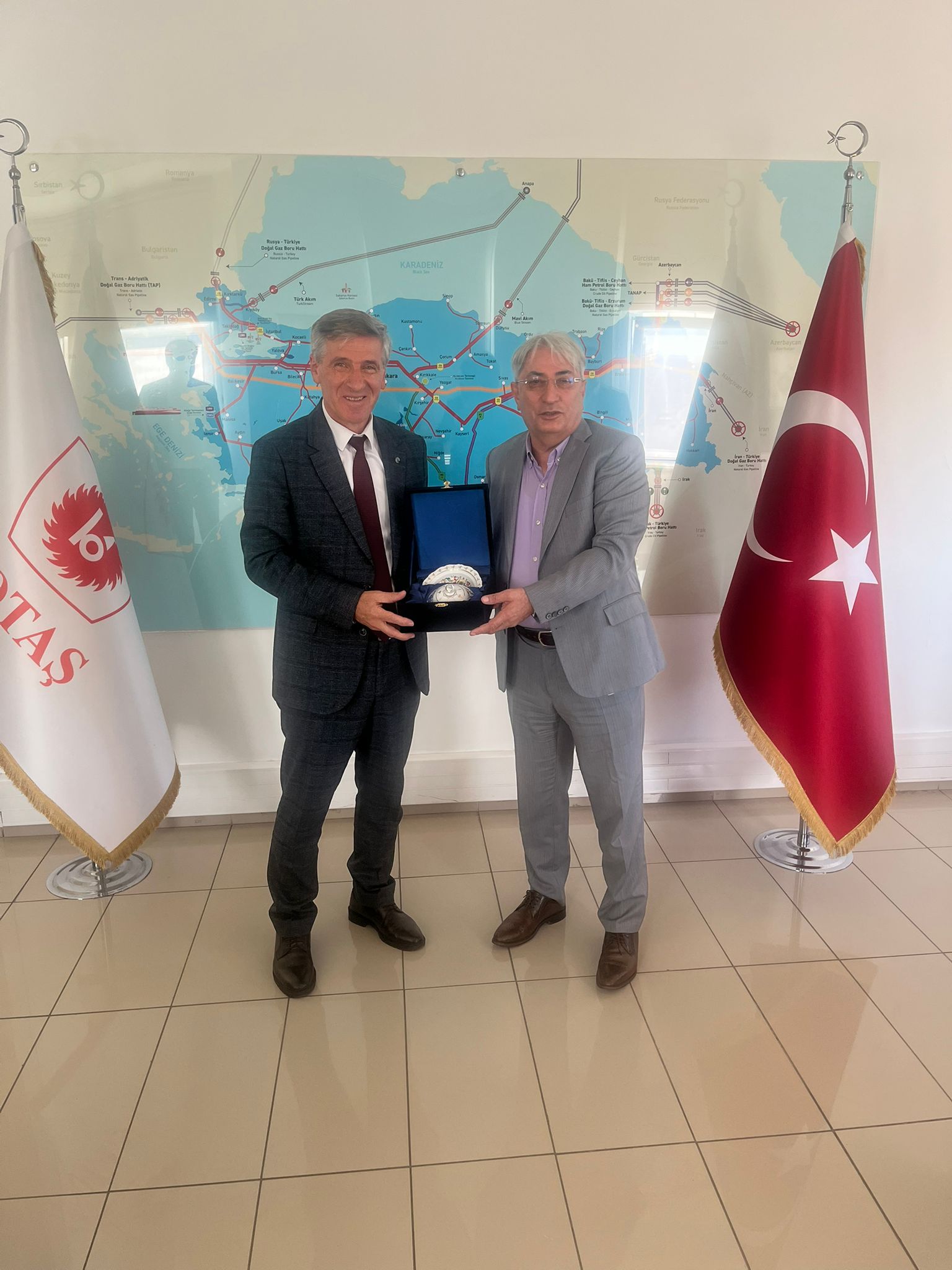 Genel Başkanımızdan Botaş 2. Bölge Müdürlüğüne Ziyaret