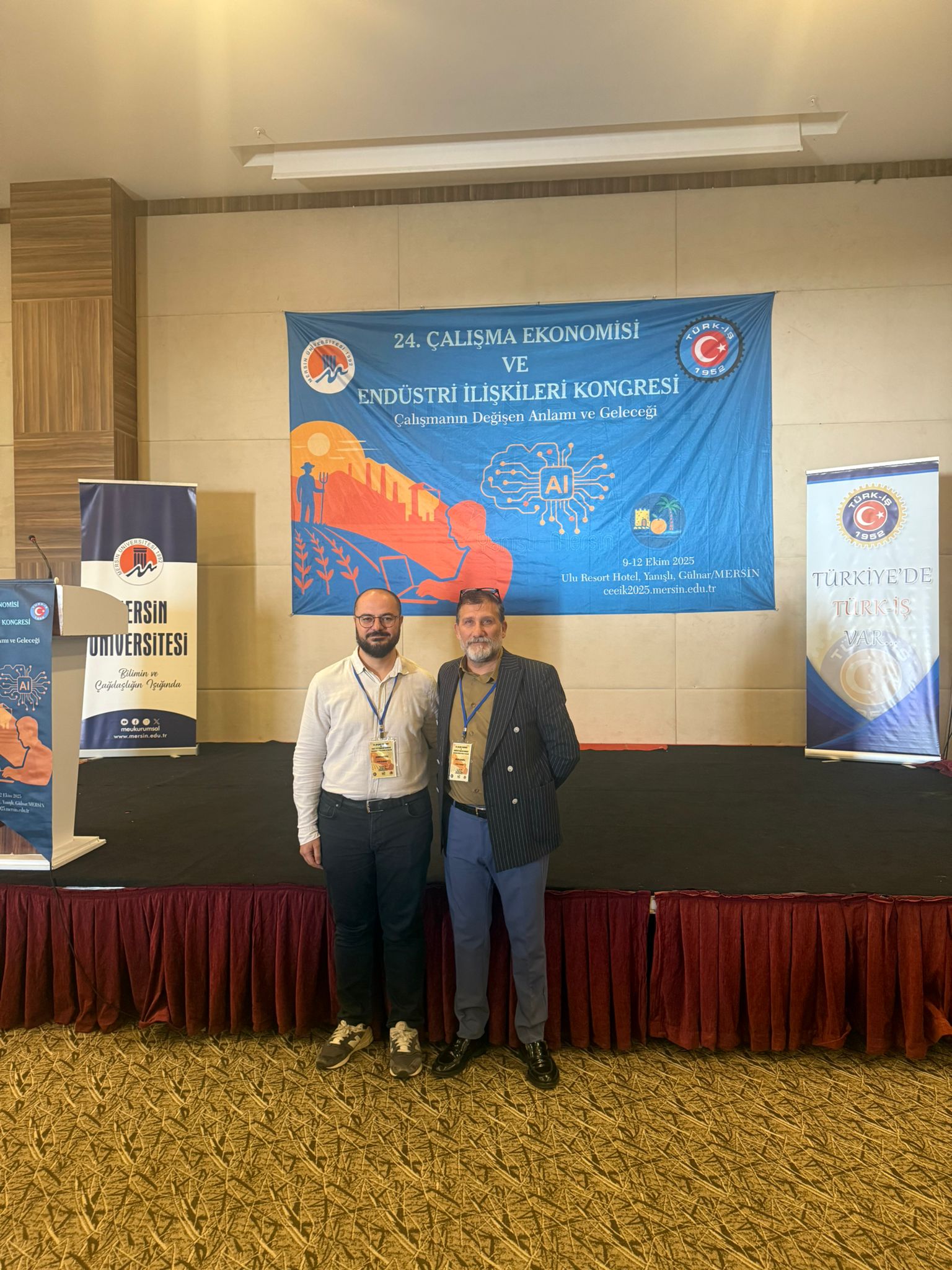 Adana Şube Başkanımız "Çalışmanın Değişen Anlamı ve Geleceği" Sempozyumuna Katıldı