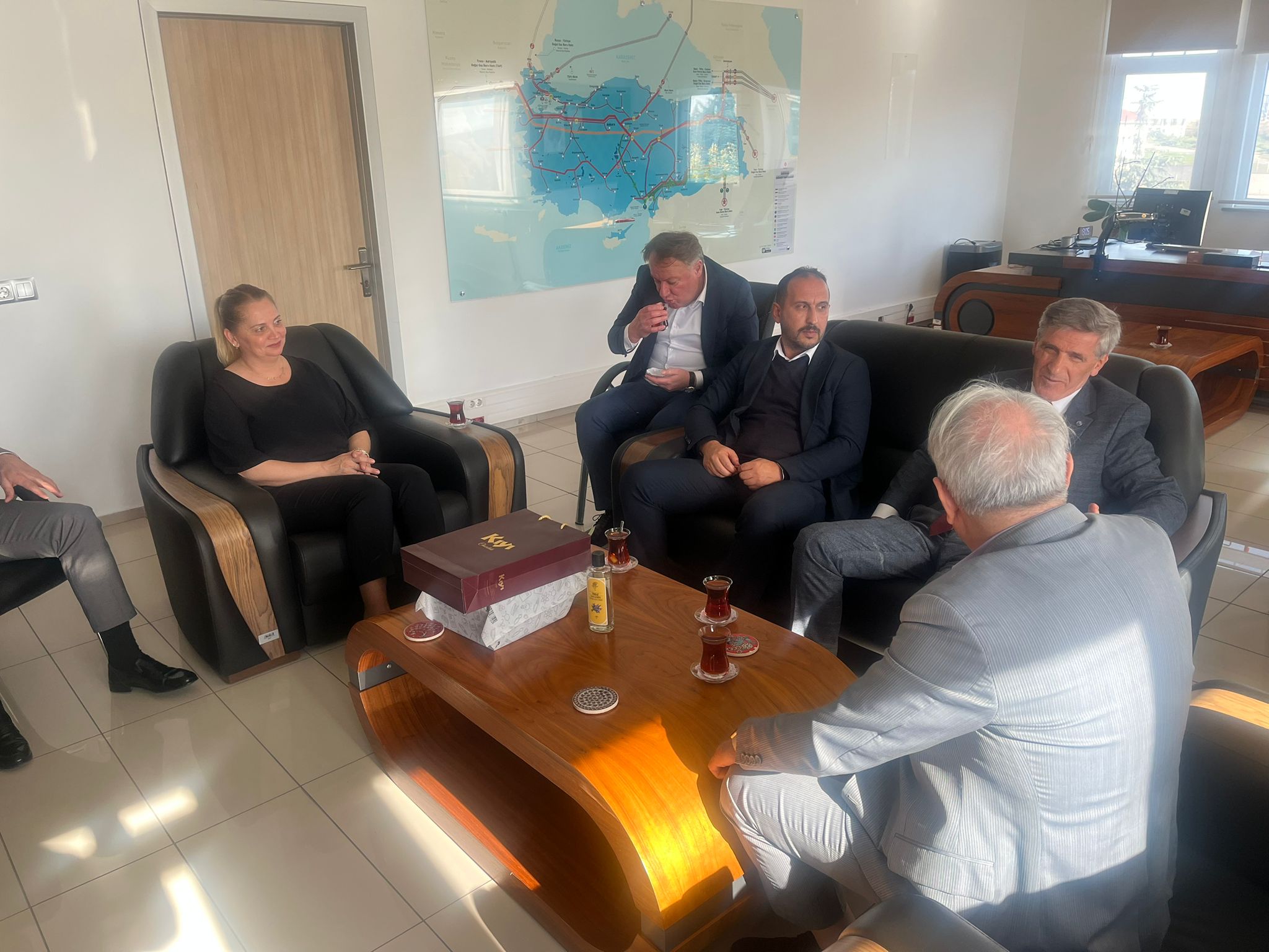 Genel Başkanımızdan Botaş 2. Bölge Müdürlüğüne Ziyaret