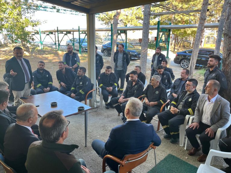 Merkez Yöneticilerimiz MKE Fabrikası’nda Üyelerimizle Bir Araya Geldi