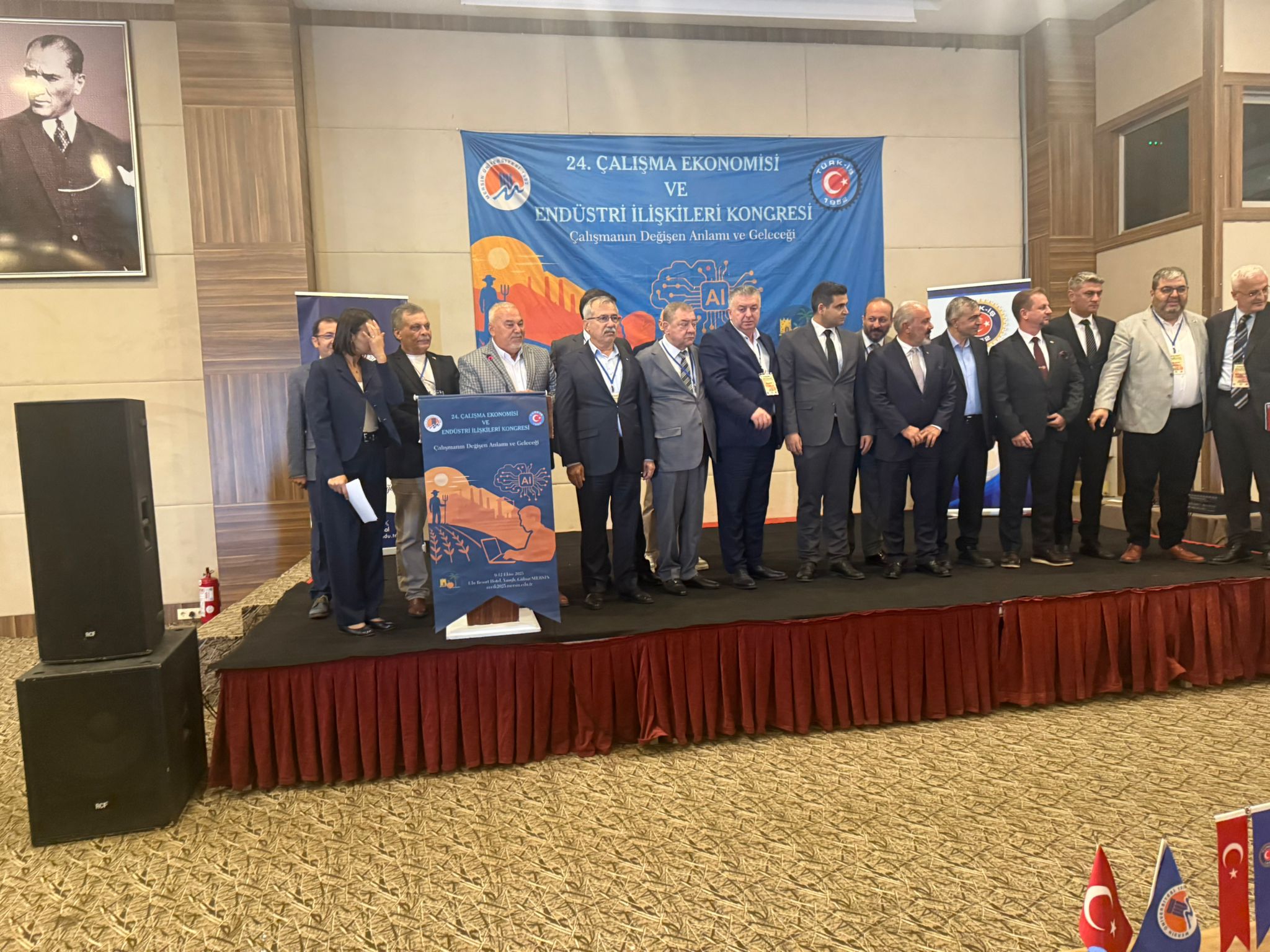 Adana Şube Başkanımız "Çalışmanın Değişen Anlamı ve Geleceği" Sempozyumuna Katıldı