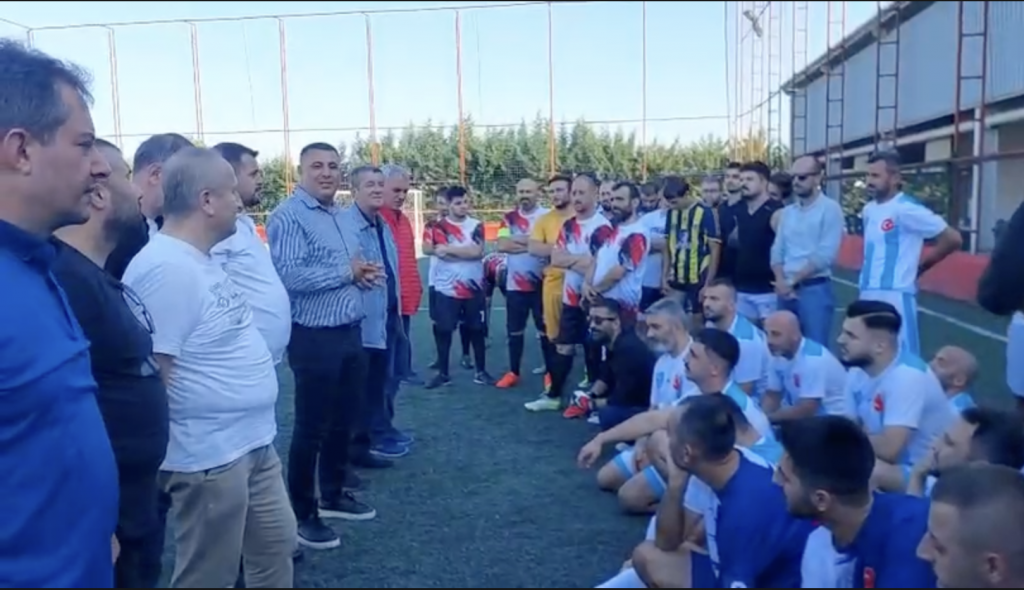 Genel Sekreterimiz Ahmet Baranlı Düzce Şubemizin Futbol Turnuvasının Açılışına Katıldı
