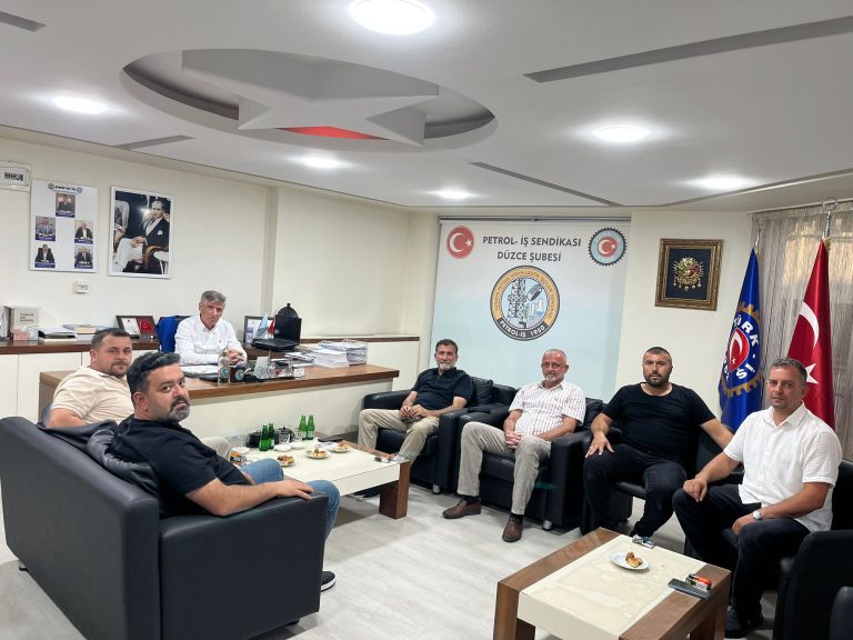 Genel Başkanımızdan Düzce Şubemize Ziyaret