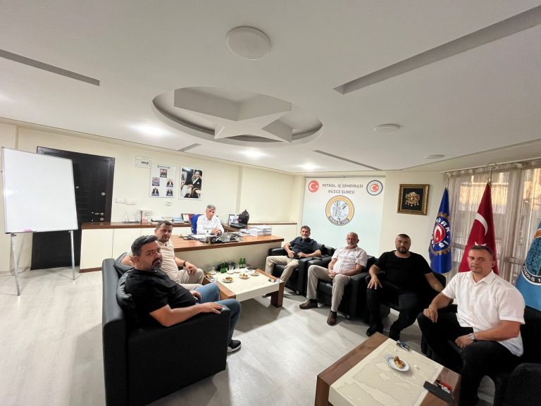 Genel Başkanımızdan Düzce Şubemize Ziyaret