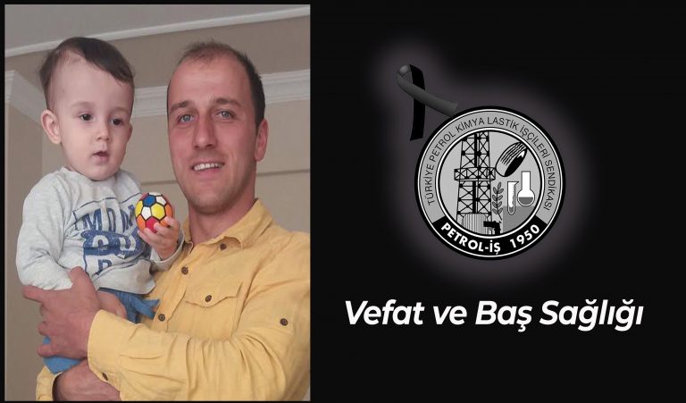 Üyemiz Sinan Kurtoğlu Vefat Etmiştir