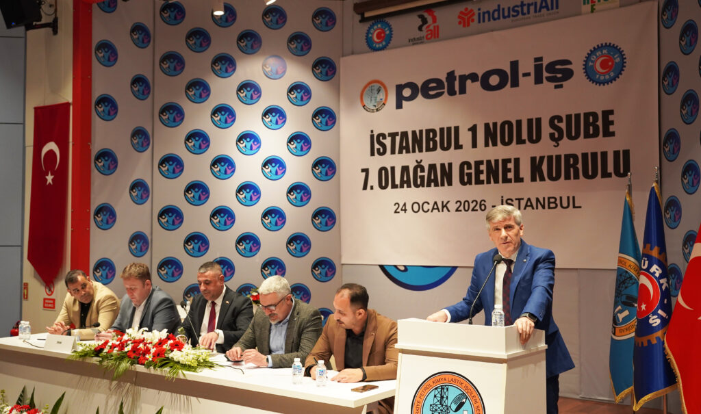 İstanbul 1 Nolu Şube 7. Olağan Genel Kurulu Gerçekleşti