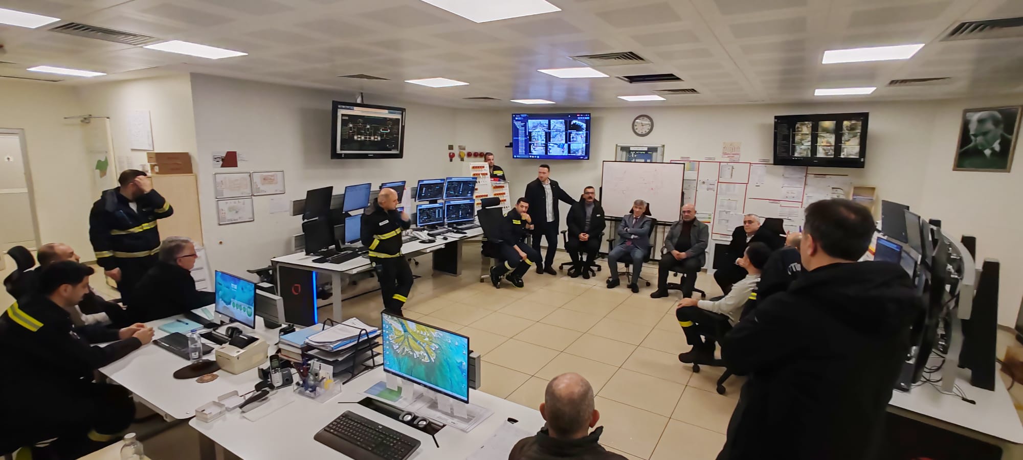 Genel Başkanımız Süleyman Akyüz TÜPRAŞ İşyerini Ziyaret Etti