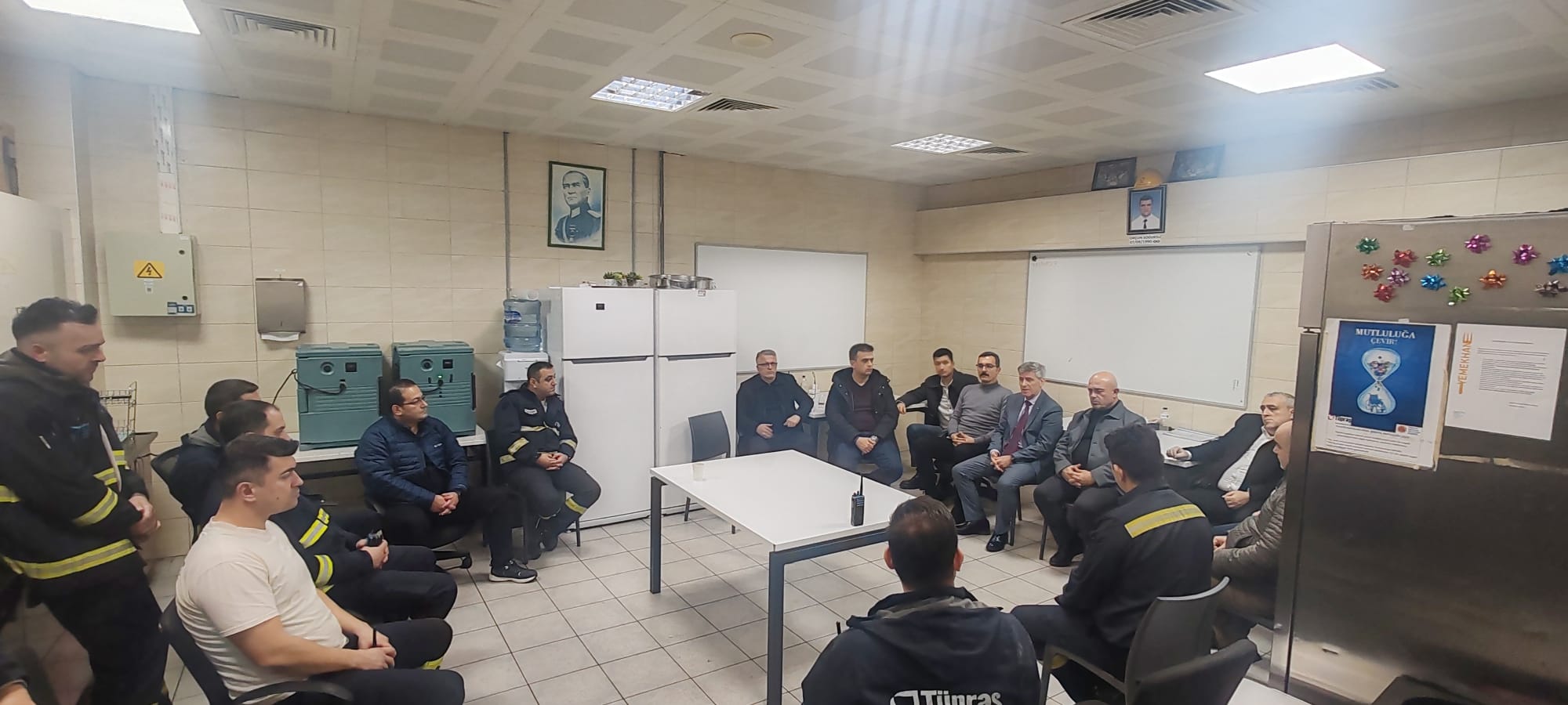 Genel Başkanımız Süleyman Akyüz TÜPRAŞ İşyerini Ziyaret Etti