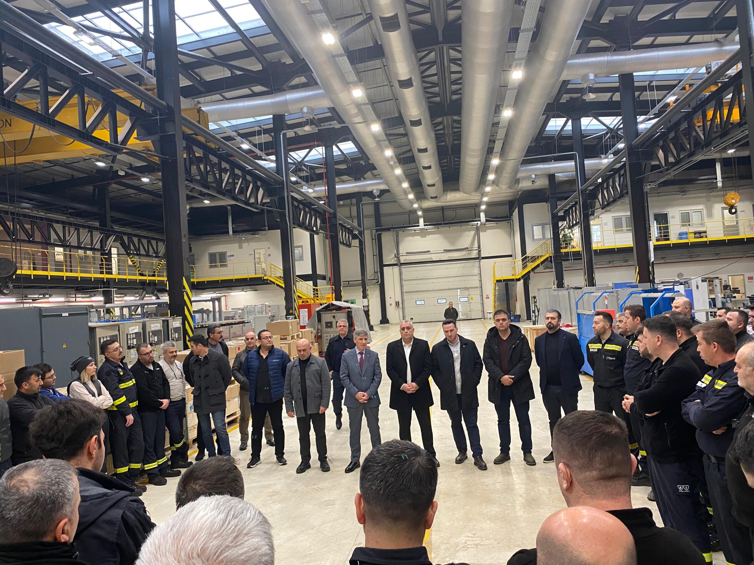 Genel Başkanımız Süleyman Akyüz TÜPRAŞ İşyerini Ziyaret Etti