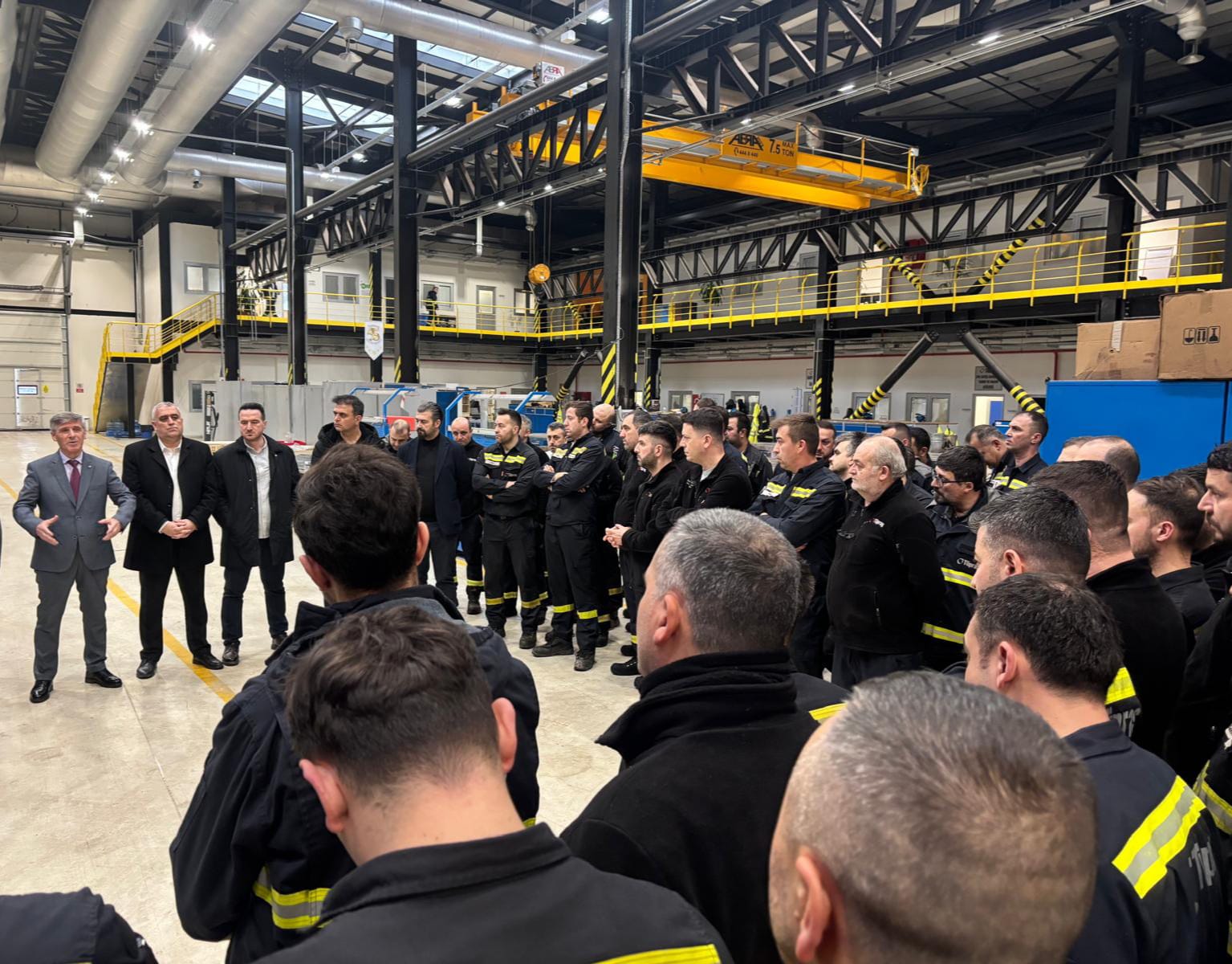 Genel Başkanımız Süleyman Akyüz TÜPRAŞ İşyerini Ziyaret Etti