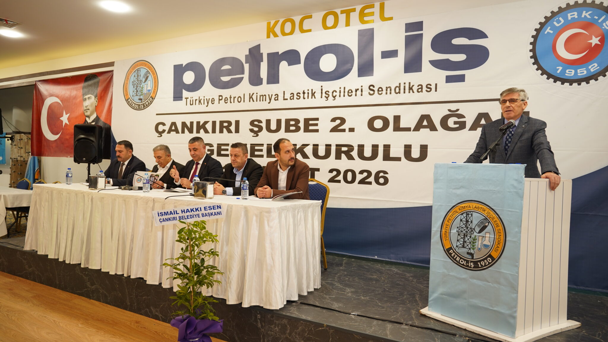 Petrol-İş Sendikası Çankırı Şube Genel Kurulu Gerçekleştirildi