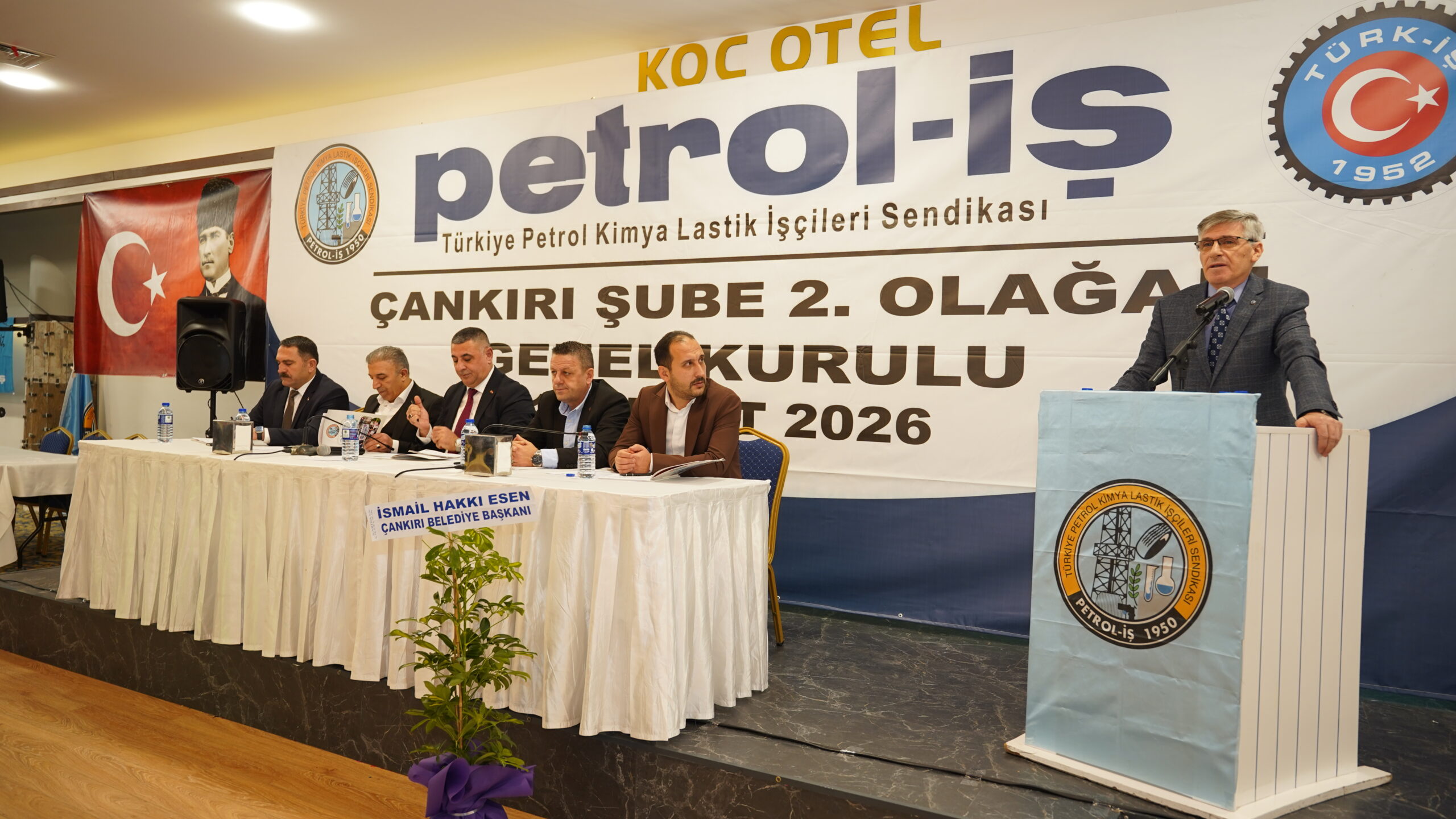 Petrol-İş Sendikası Çankırı Şube Genel Kurulu Gerçekleştirildi
