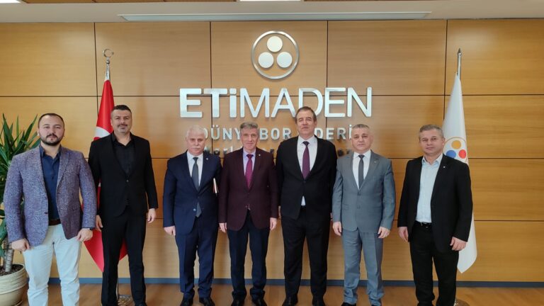 Genel Başkanımızdan Eti Maden Genel Müdürlüğü’ne Ziyaret