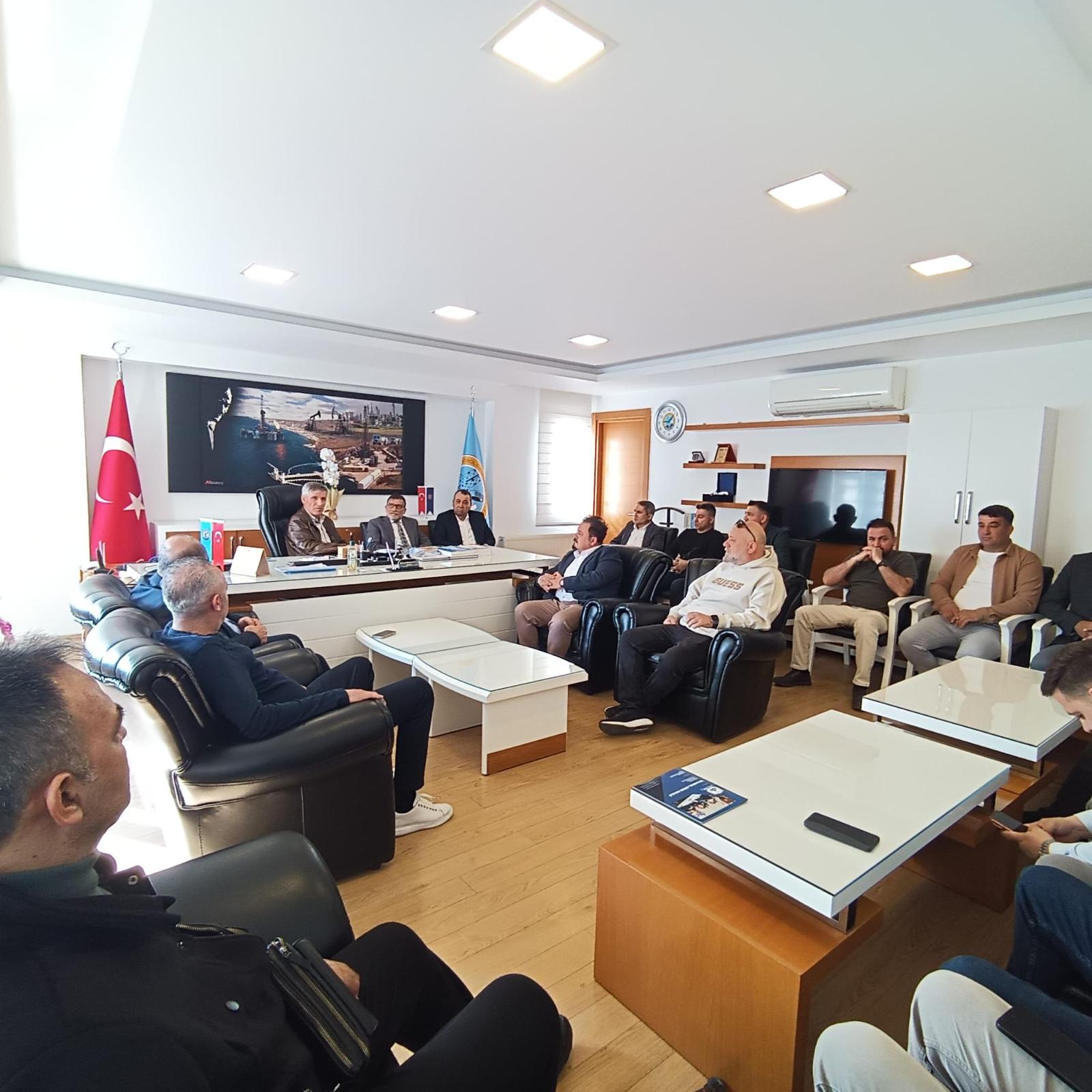 Genel Başkanımızdan Adana Şubemize Ziyaret