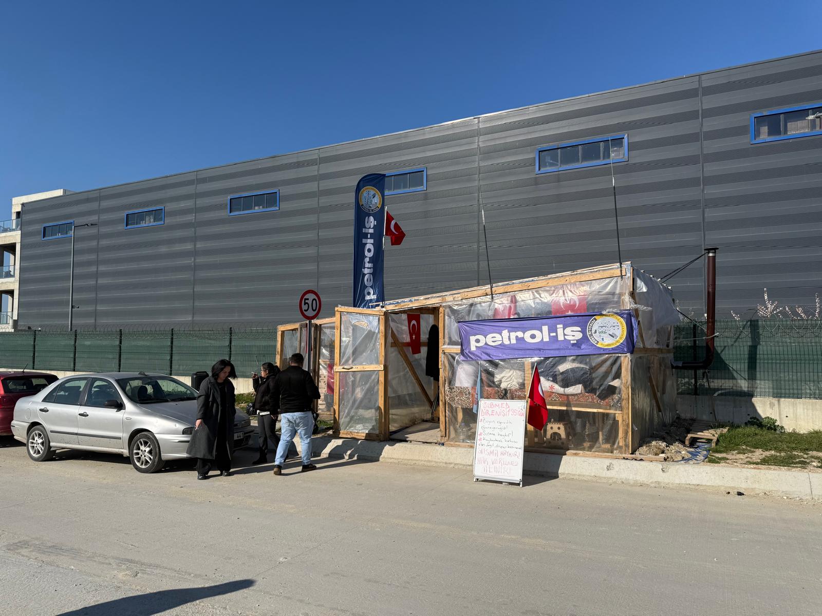 GENEL BAŞKANIMIZ VE GENEL MALİ SEKRETERİMİZDEN SUBMED DİRENİŞİNE DESTEK ZİYARETİ