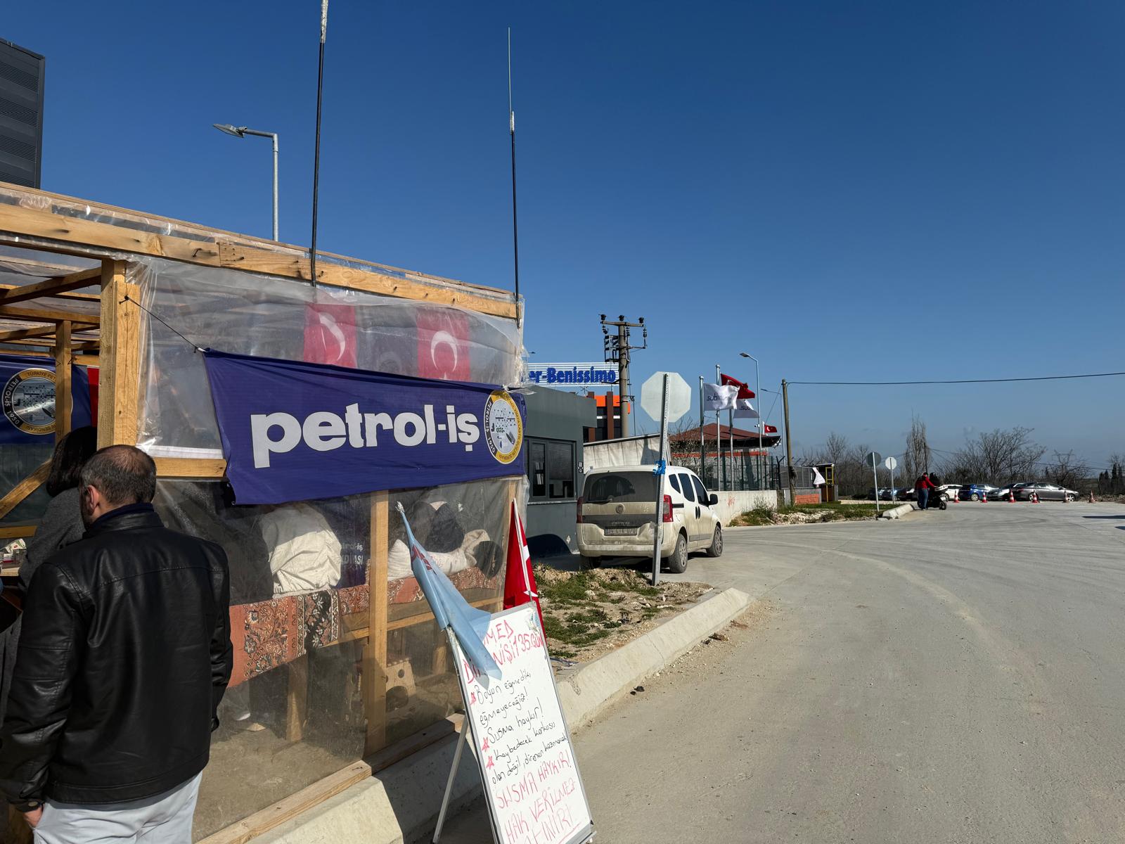 GENEL BAŞKANIMIZ VE GENEL MALİ SEKRETERİMİZDEN SUBMED DİRENİŞİNE DESTEK ZİYARETİ