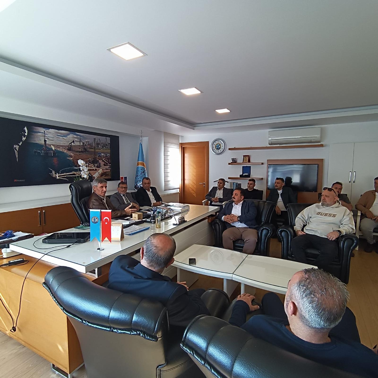 Genel Başkanımızdan Adana Şubemize Ziyaret