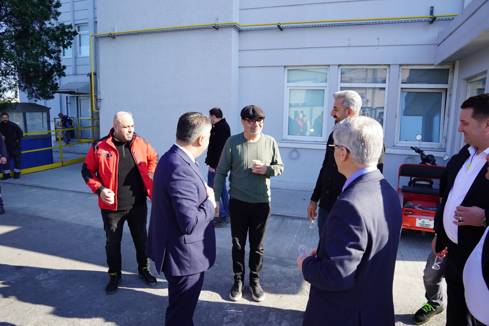 GENEL BAŞKANIMIZ SÜLEYMAN AKYÜZ’DEN DANFOSS İŞYERİNE ZİYARET