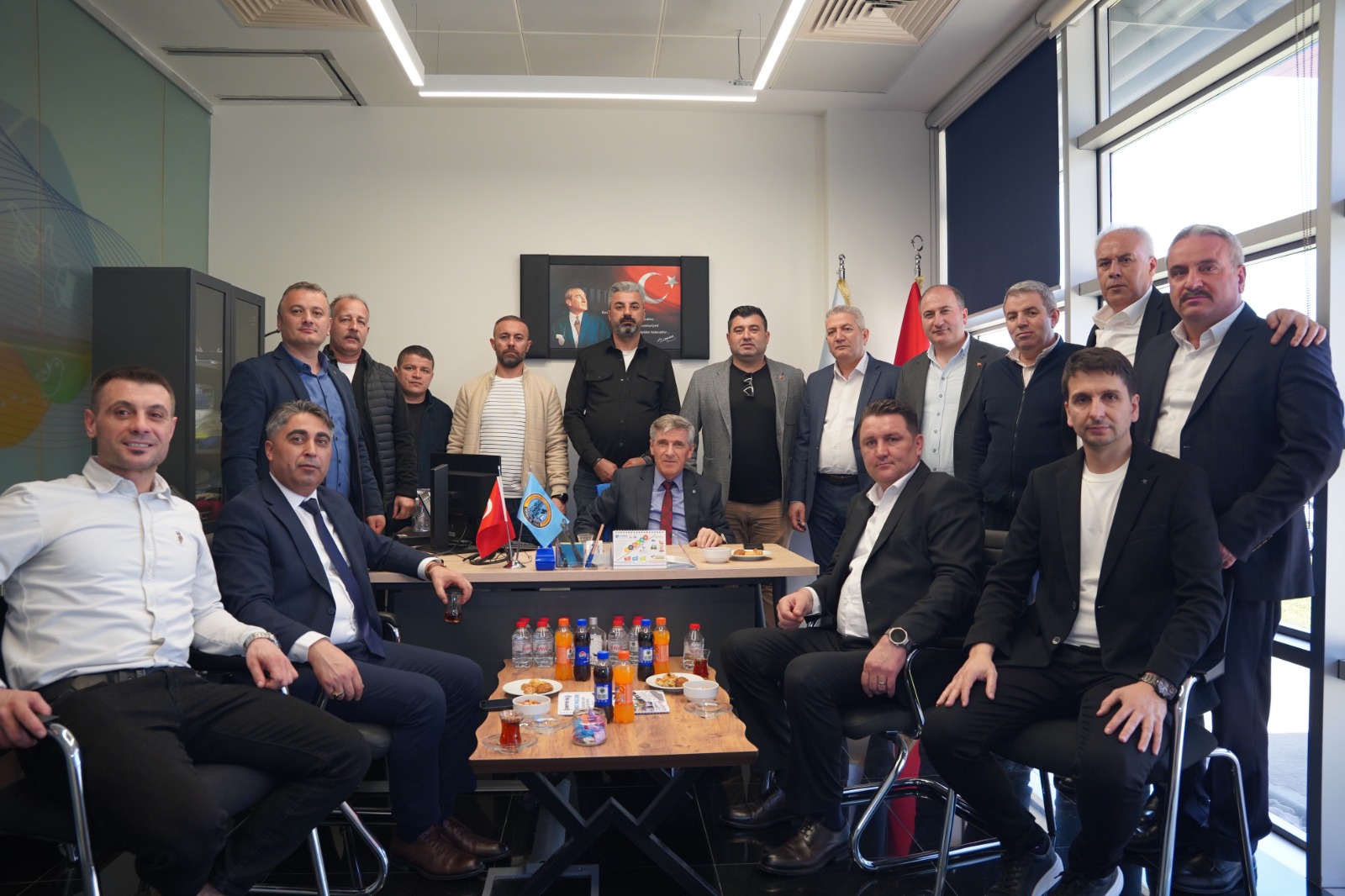 GENEL BAŞKANIMIZ SÜLEYMAN AKYÜZ’DEN 3M İŞYERİNE ZİYARET