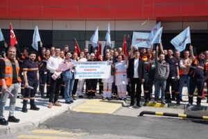 GENEL BAŞKANIMIZ SÜLEYMAN AKYÜZ’DEN 3M İŞYERİNE ZİYARET