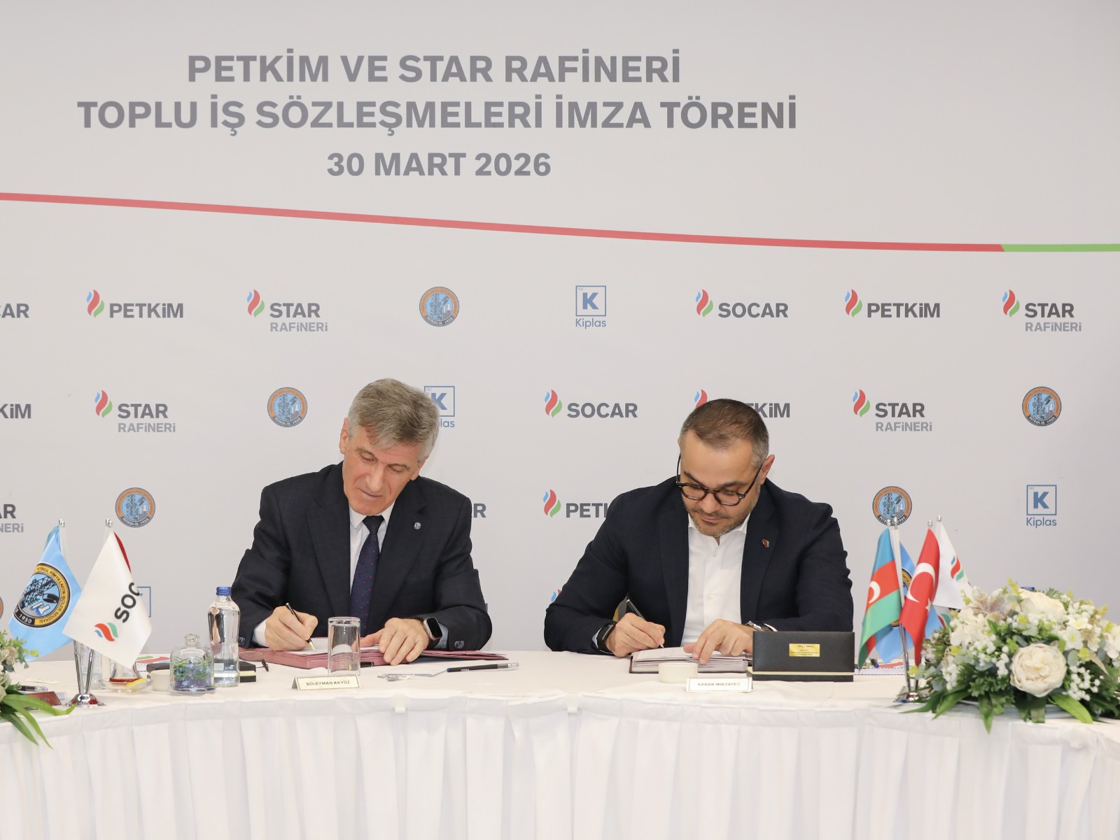 Petkim ve Star’da TİS İmza Töreni Yapıldı