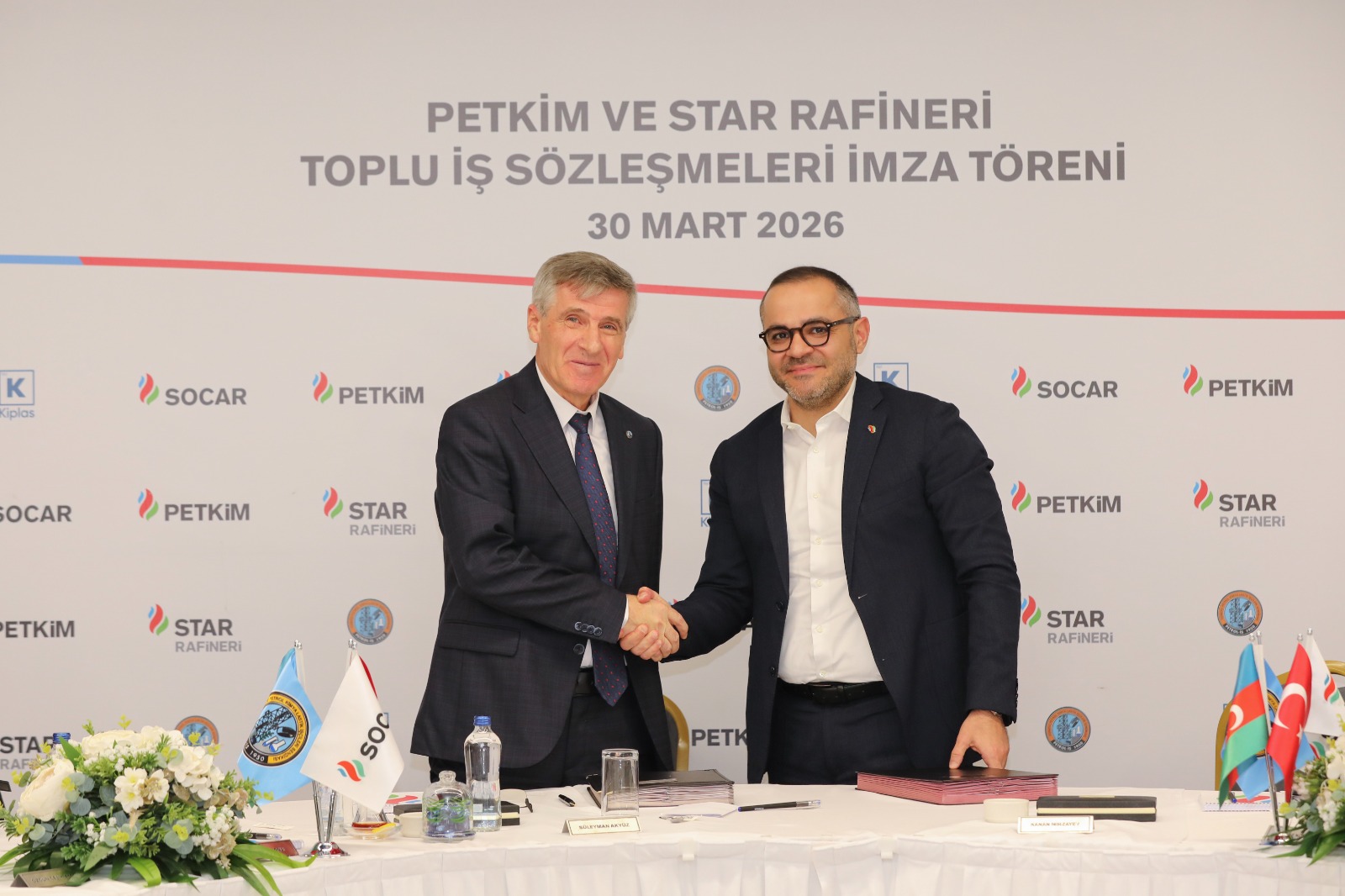 Petkim ve Star’da TİS İmza Töreni Yapıldı
