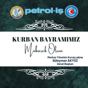 Merkez Yönetim Kurulu’ndan Bayram Tebriği 