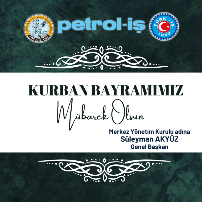 Merkez Yönetim Kurulu’ndan Bayram Tebriği 