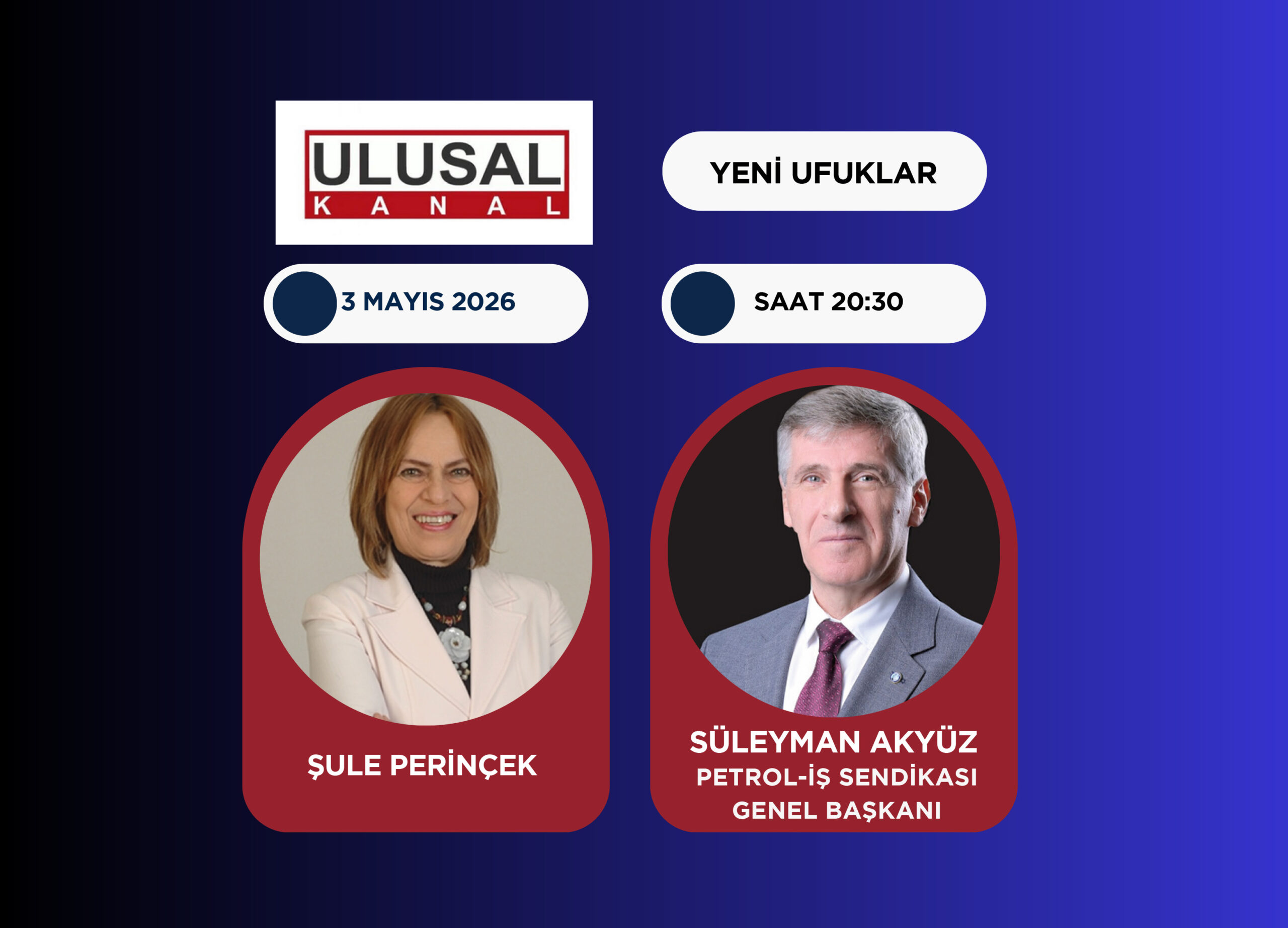Genel Başkanımız Ulusal Kanal'a Konuk Oluyor