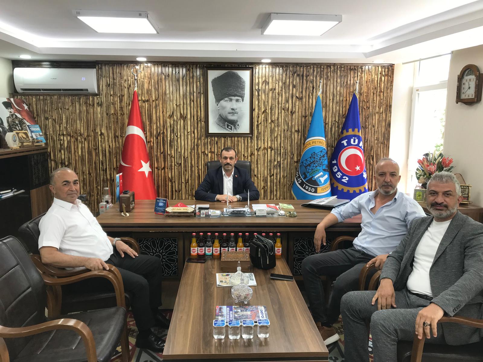 Genel Yönetim Sekreterimiz Ali Haluk Koşar’dan Çankırı Şubemize Ziyaret