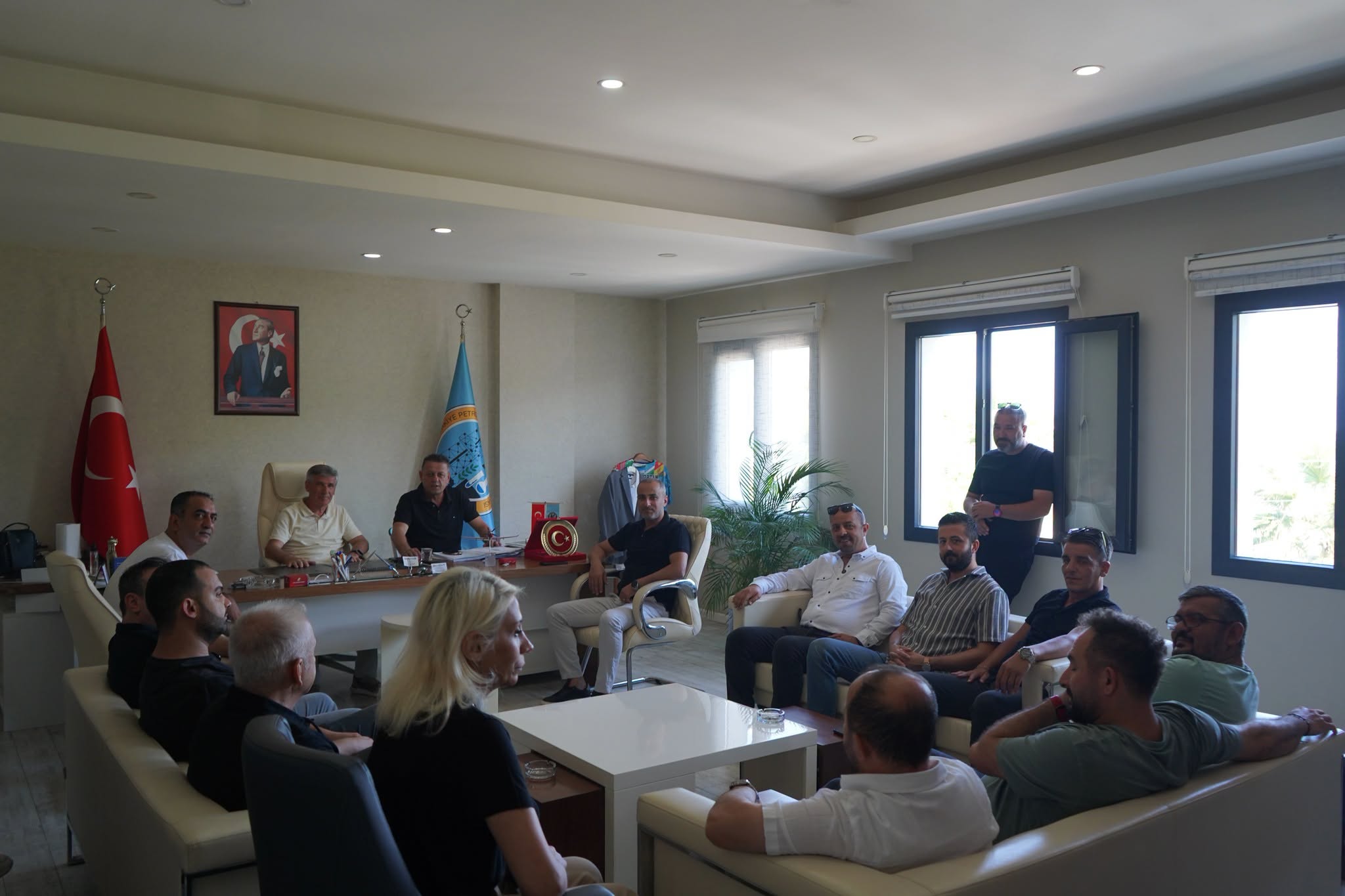 Genel Başkanımız Süleyman Akyüz’den Aliağa Ziyareti