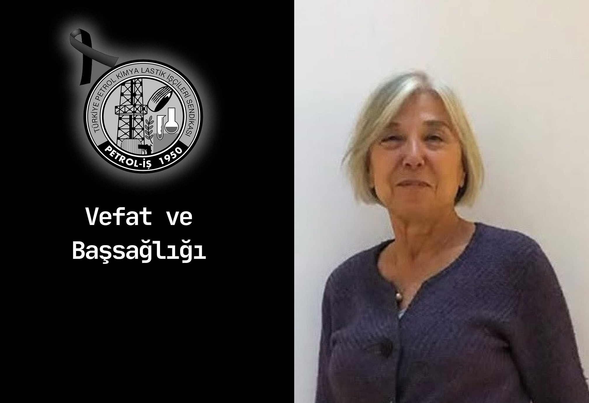 Eski Muhasebe Müdürümüz Vildan Özdemir’i Kaybettik