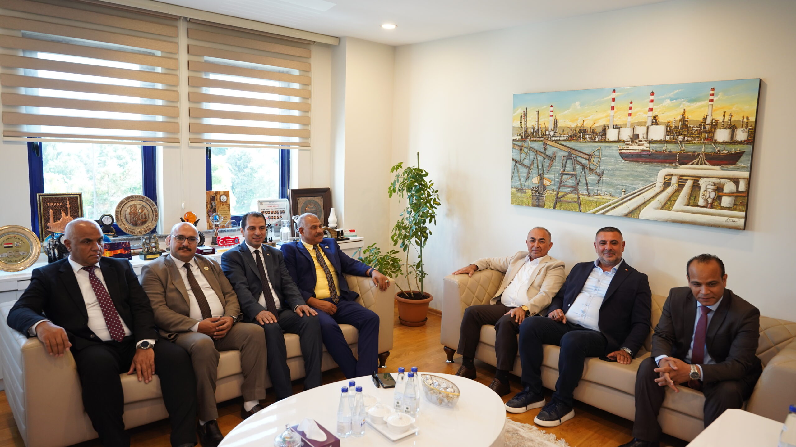 Mısır Genel Petrol İşçileri Sendikasından Sendikamıza Ziyaret
