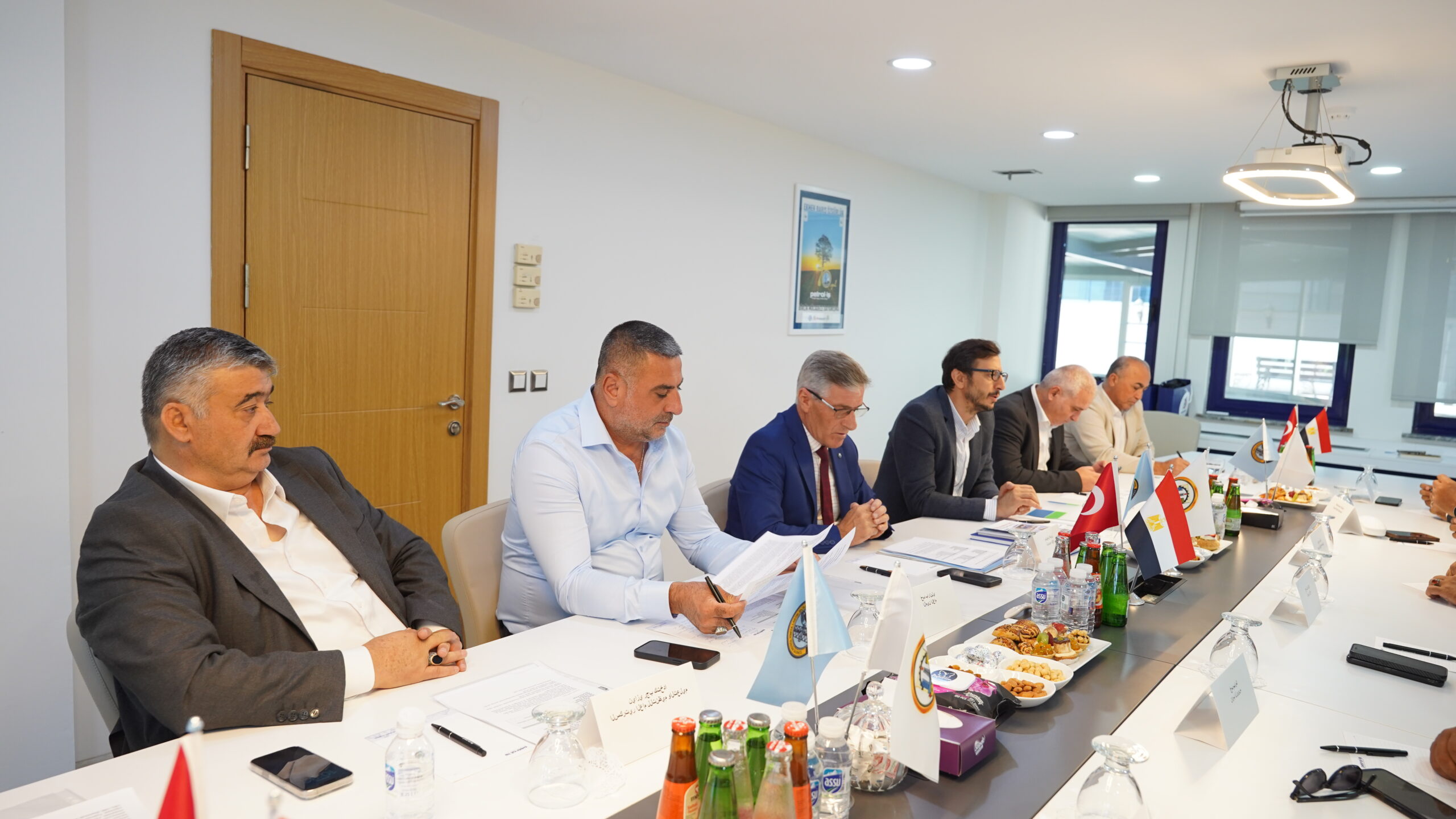 Mısır Genel Petrol İşçileri Sendikasından Sendikamıza Ziyaret