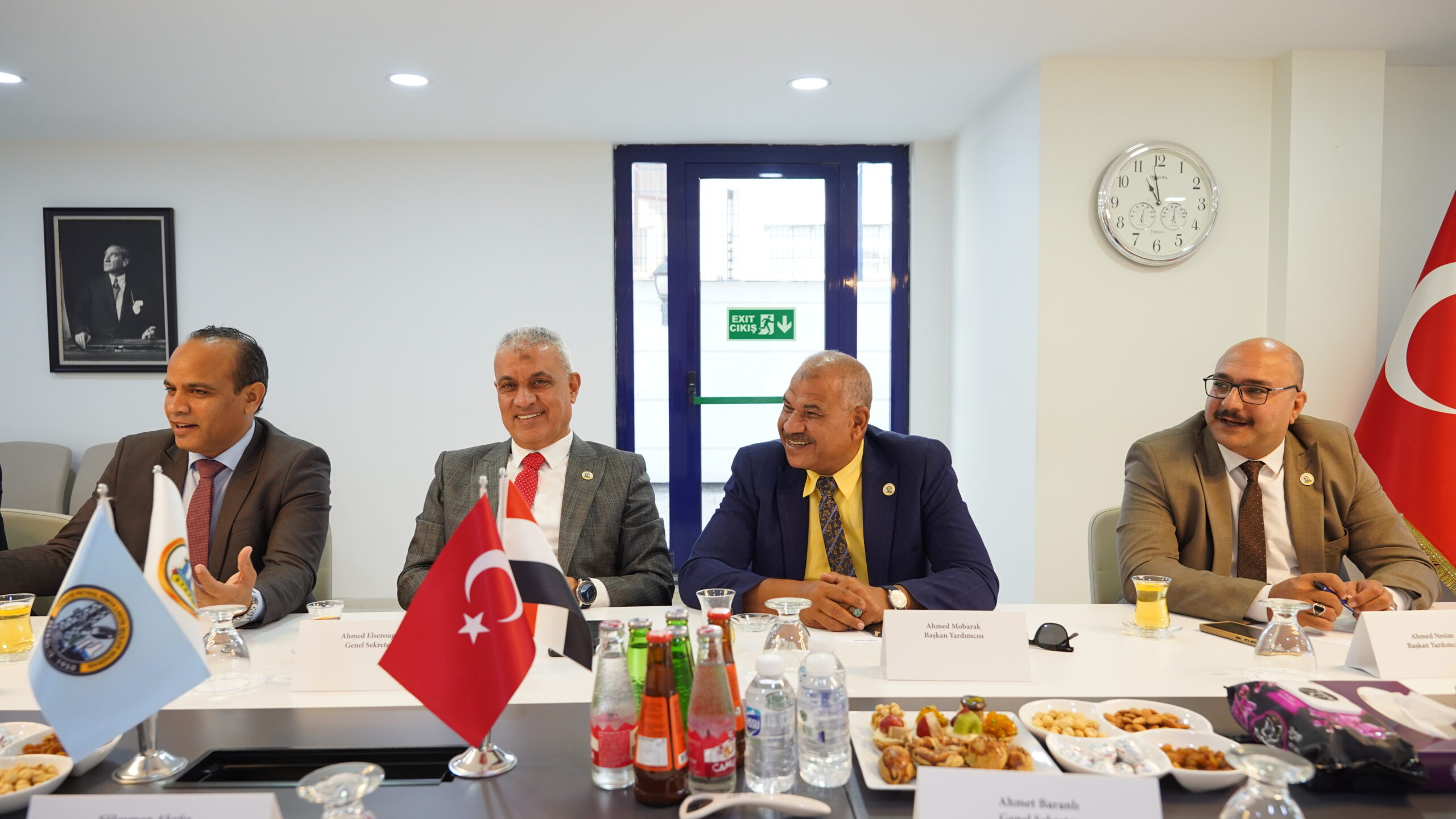 Mısır Genel Petrol İşçileri Sendikasından Sendikamıza Ziyaret