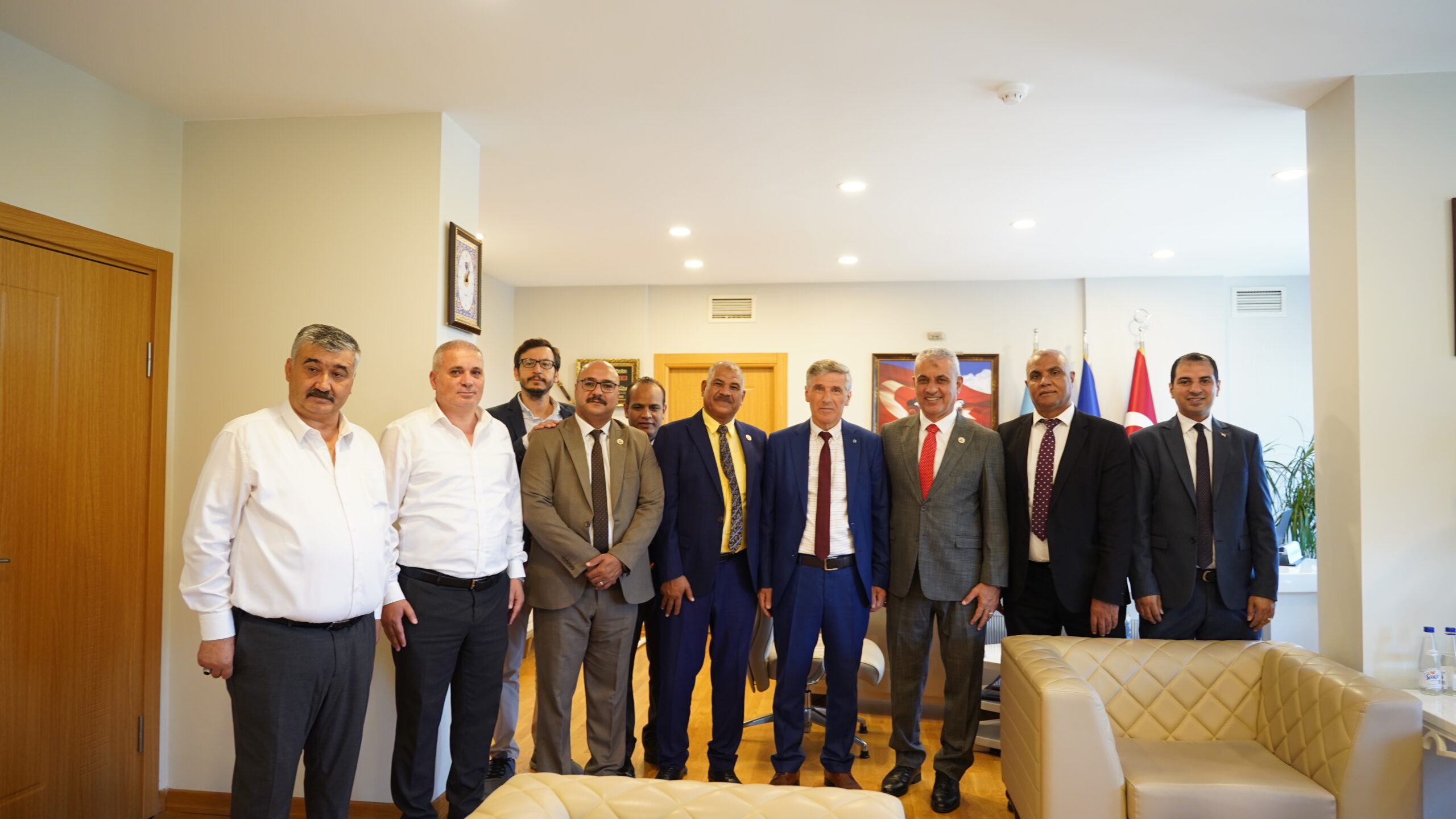 Mısır Genel Petrol İşçileri Sendikasından Sendikamıza Ziyaret